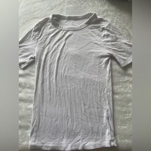 Women's Short Sleeve Ribbed T-Shirt - A New Day